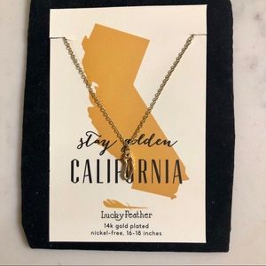 Lucky Feather California Necklace